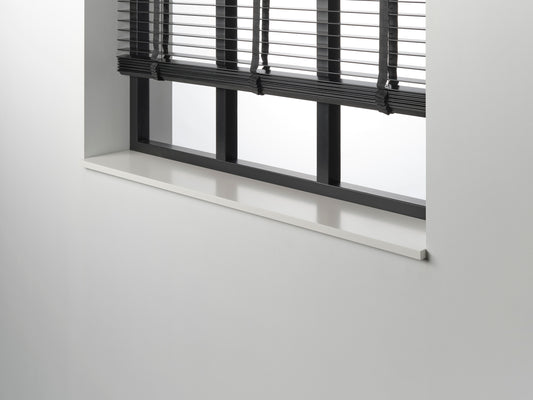 MDF vensterbank Dexter met strakke standaardafwerking, vochtwerend V313