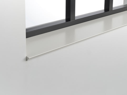 MDF vensterbank Juno Conversus, omgekeerde variant van Juno trappetje profiel