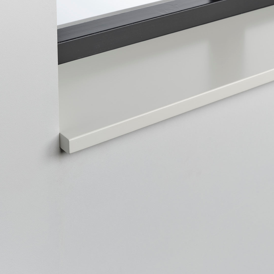 MDF vensterbank Quirinus met klein schuin kantje, vochtwerend V313 materiaal