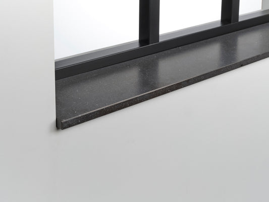 Vensterbank Zwart Composiet Belgian Blue