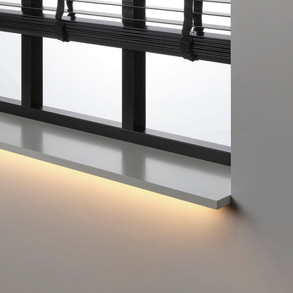 LED vensterbank met geïntegreerde verlichting, sfeer en functionaliteit gecombineerd