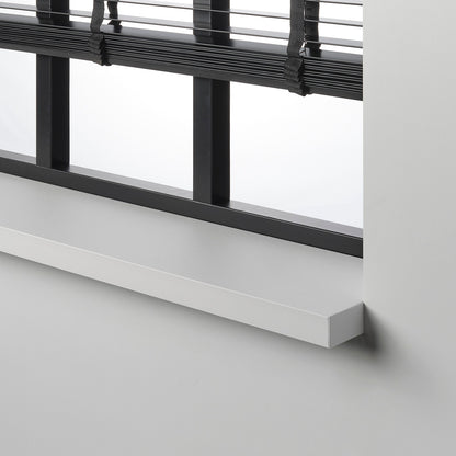 Novaboard Stone vensterbank wit, natuurlijke steen textuur met composiet voordelen