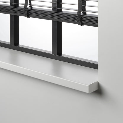 Novaboard vensterbank wit RAL 9016, onderhoudsvrij composiet materiaal