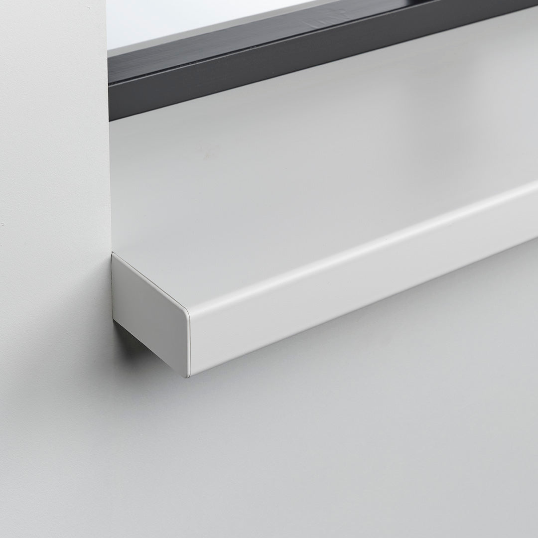 Novaboard vensterbank wit RAL 9016, onderhoudsvrij composiet materiaal