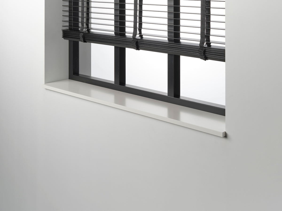 MDF vensterbank Dexter met strakke standaardafwerking, vochtwerend V313
