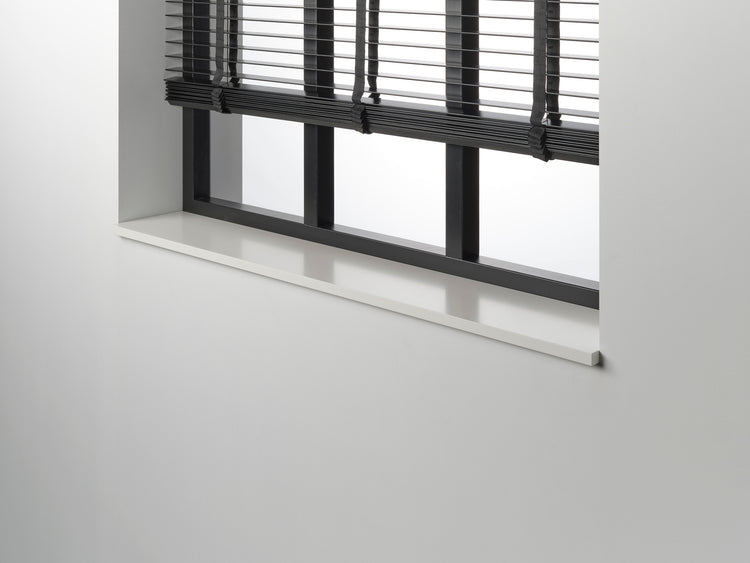 MDF vensterbank Dexter met strakke standaardafwerking, vochtwerend V313