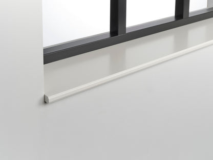 MDF vensterbank Macrinus met twee kleine rondingen, elegante verfijnde uitstraling