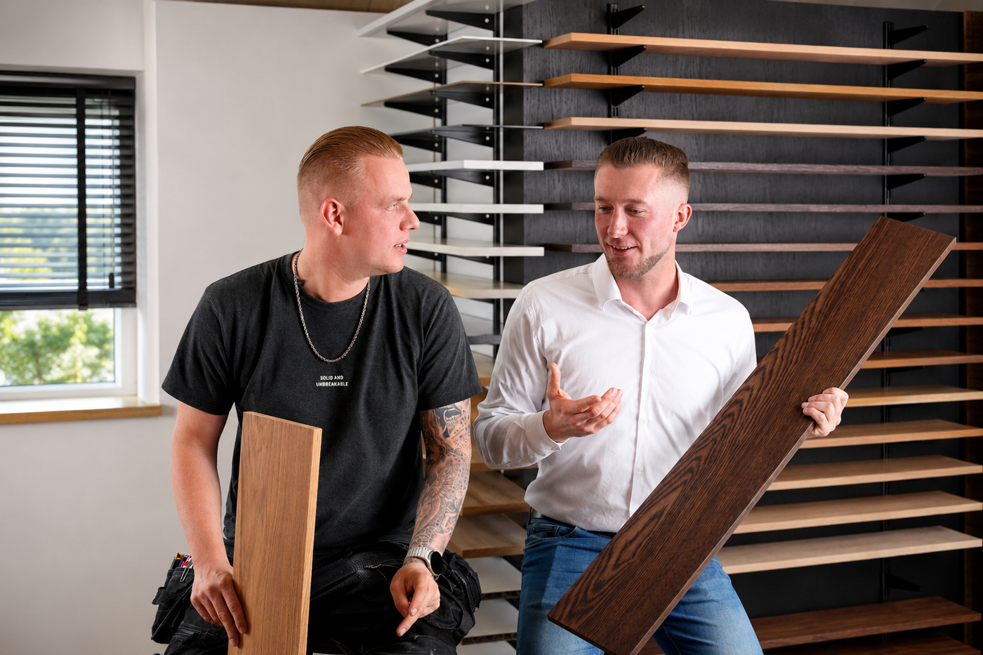 Afspraak maken voor de showroom van Vensterbank Op Maat